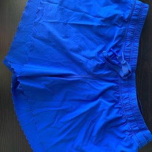 Royal blue LULULEMON shorts